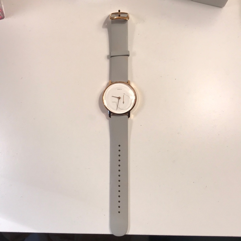 Nokia Steel Rose Gold - Silicone